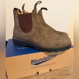 Blundstone Men's Rustic Brown Leather Boots